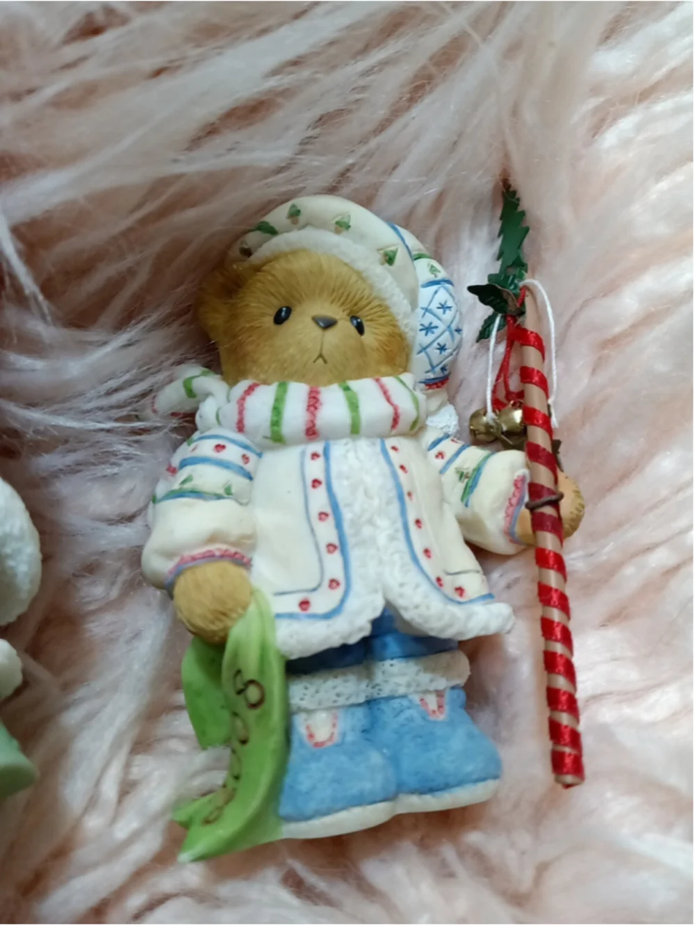 Cherished Teddies Thor 2008 Winter Loretta I'm Warm & Cozy Over You Ice skating